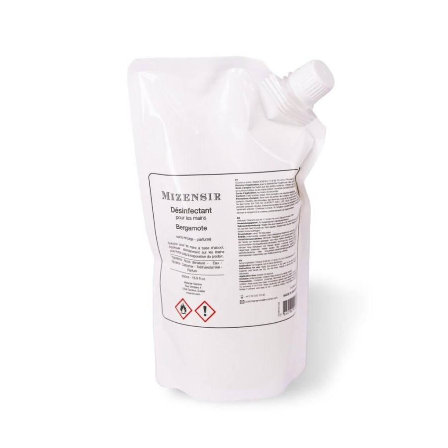 Mizensir Genève Bergamote | Desinfektionsmittel-Nachfullpackung Wholesale