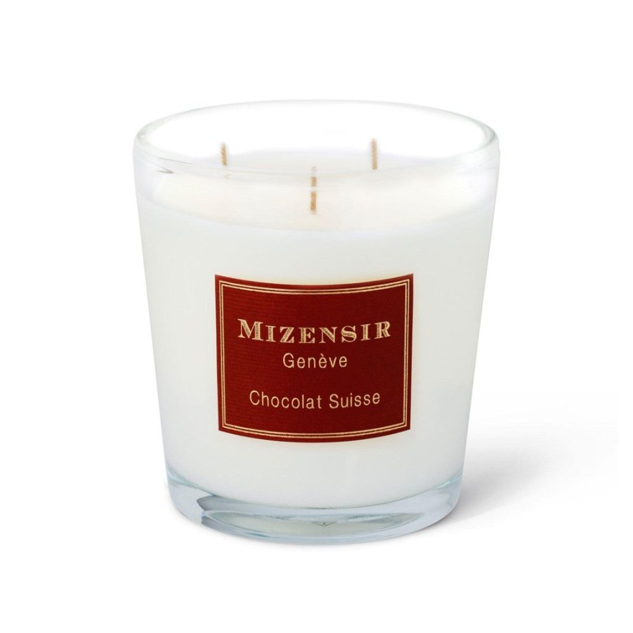 Mizensir Genève Chocolat Suisse | Grose Duftkerze New