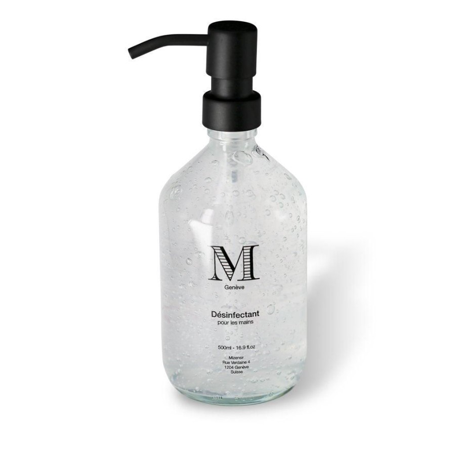 Mizensir Genève Bergamote | Groses Desinfektionsgel | Glas Wholesale