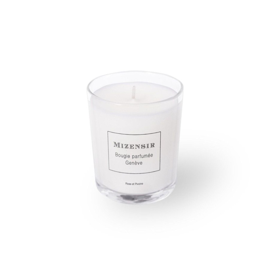 Mizensir Genève Rose Et Pivoine | Kleine Duftkerze New